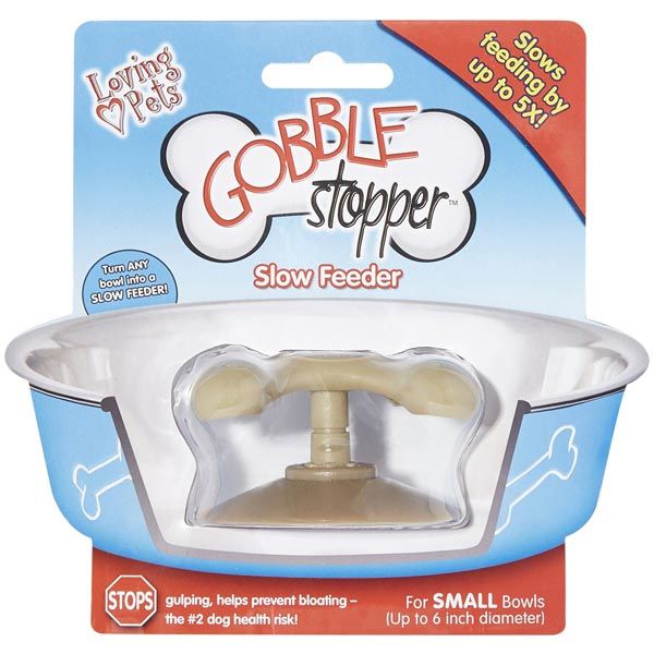 Loving Pets Gobble Stopper Slow Pet Feeding Supplies for Dogs 