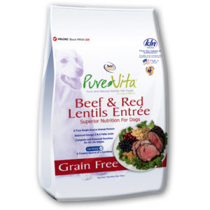 PureVita Beef Grain Free Dry Dog Food