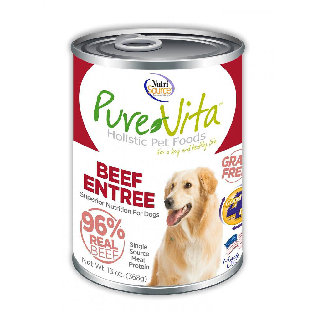 PureVita Beef Grain Free Wet Dog Food - OK Feed & Pet Supply