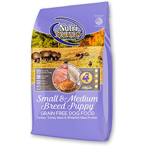 Nutrisource Small & Medium Breed Puppy Grain Free Dry Dog Food - OK