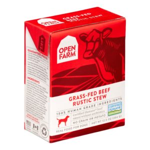 Open Farm Grass Fed Beef Rustic Stew Wet Dog Food