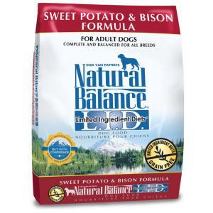 Natural Balance LID Sweet Potato & Bison Formula Grain Free Dry Dog Food
