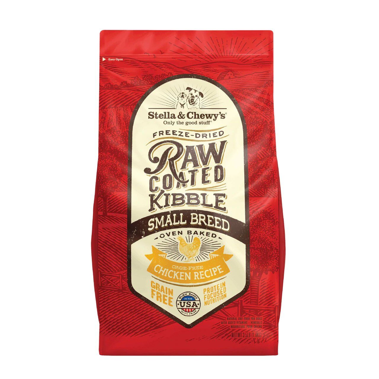 Stella & Chewys Cage Free Chicken Small Breed Raw Coated Grain Free Dry