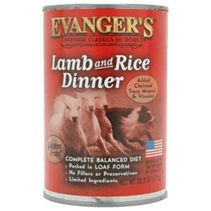Evanger’s Lamb and Rice Wet Dog Food