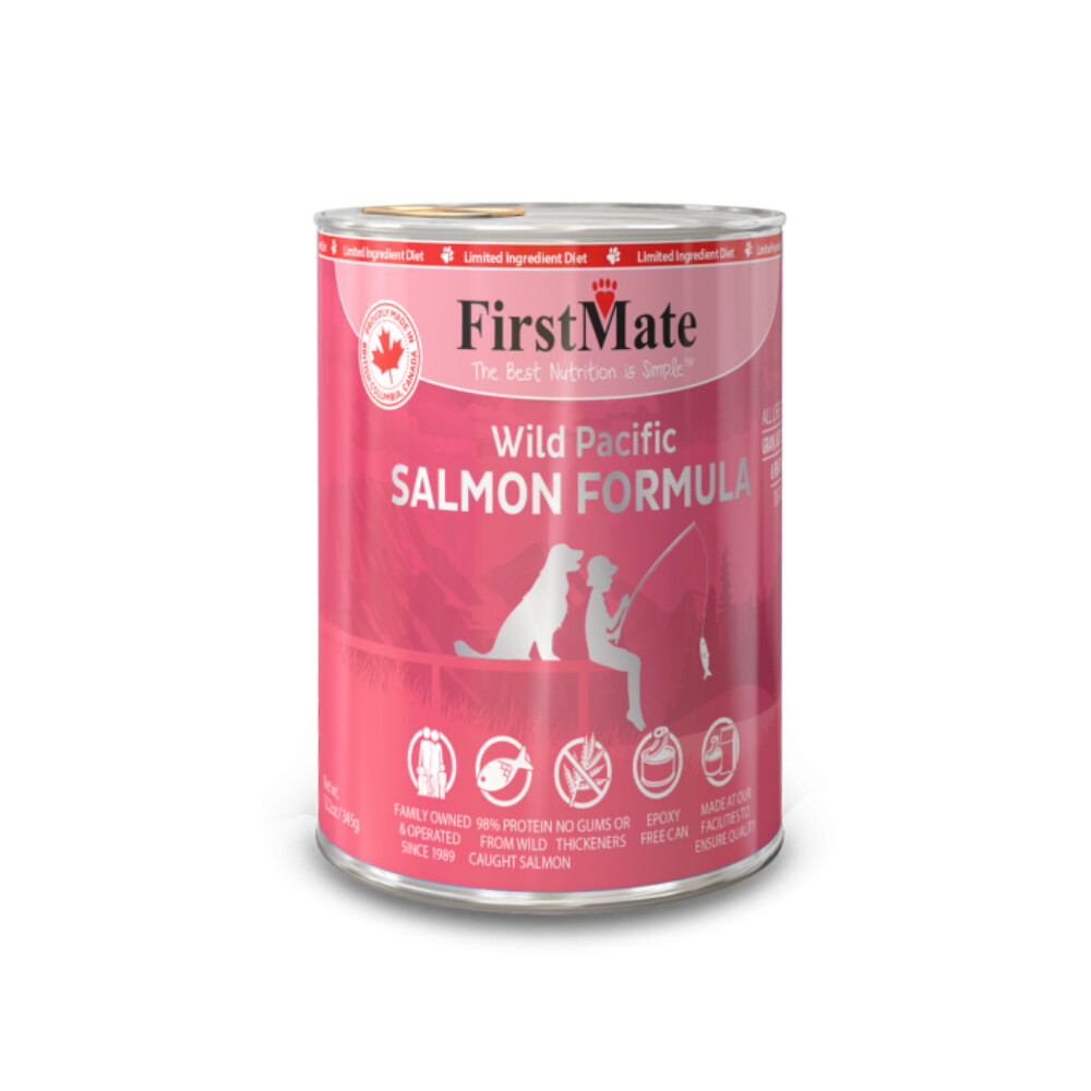 FirstMate Wild Salmon Limited Ingredient Grain Free Wet Dog Food OK