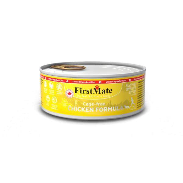 FirstMate Cage Free Chicken Limited Ingredient Grain Free Wet Cat Food