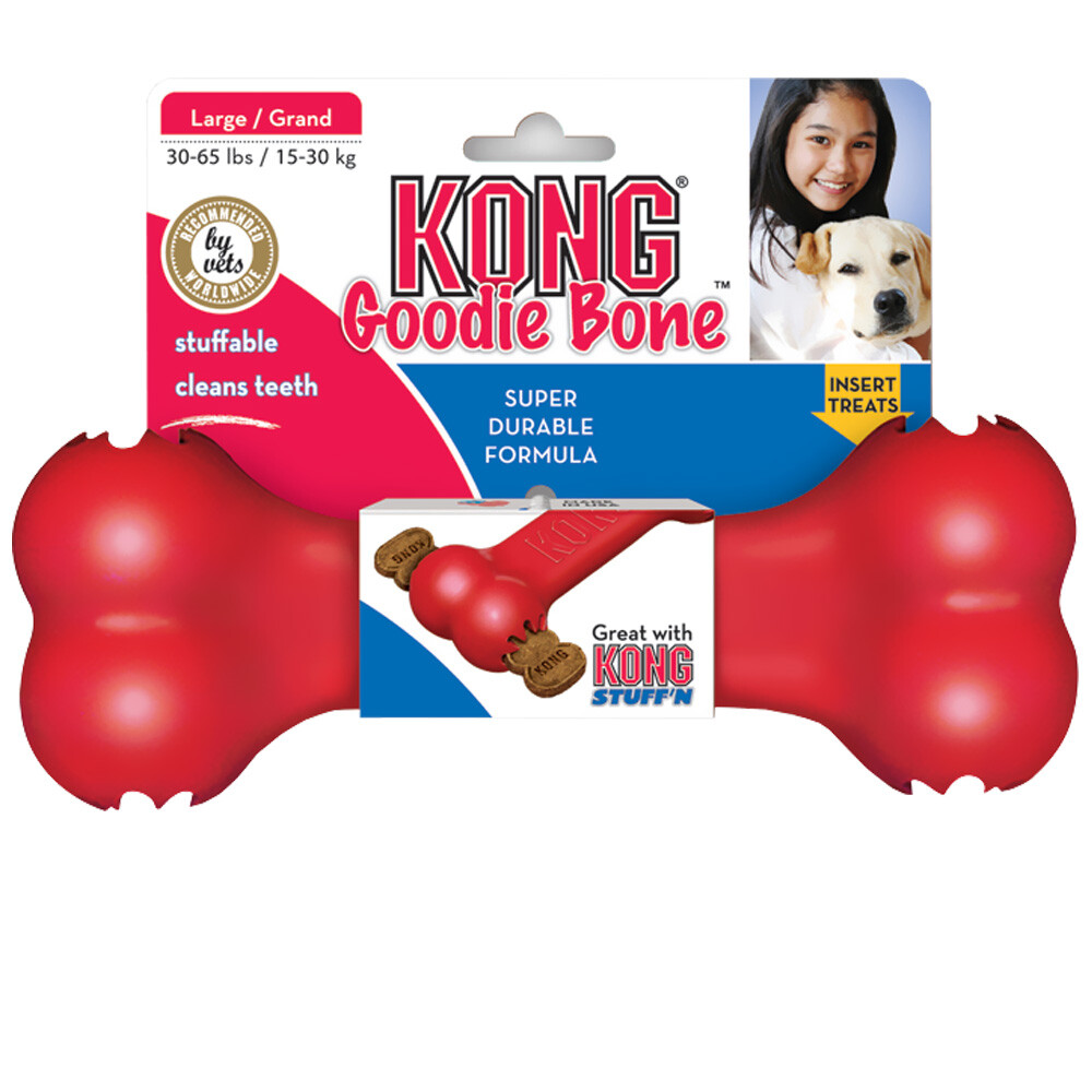 Kong Classic Goo Bone Dog Toy Ok